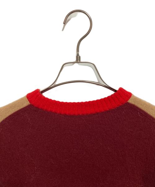 MACPHEE（マカフィー）MACPHEE (マカフィー) NZ LAMB 9G クルーネックプルオーバー ベージュ サイズ:Mの古着・服飾アイテム