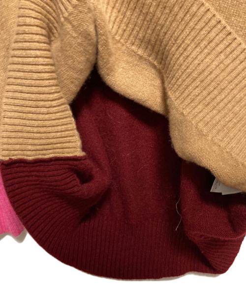 MACPHEE（マカフィー）MACPHEE (マカフィー) NZ LAMB 9G クルーネックプルオーバー ベージュ サイズ:Mの古着・服飾アイテム