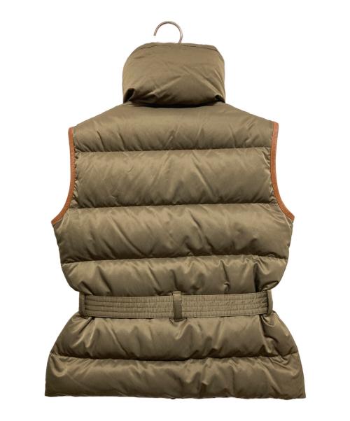 RALPH LAUREN（ラルフローレン）RALPH LAUREN (ラルフローレン) ベルト付ダウンベスト カーキ サイズ:SIZE 11の古着・服飾アイテム