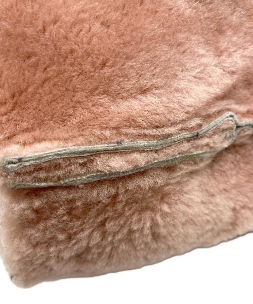 ANITA BILARDI（アニタビラルディ）ANITA BILARDI (アニタビラルディ) ファーハンドバッグ ピンクの古着・服飾アイテム