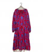 Vivienne Westwood RED LABELヴィヴィアンウエストウッドレッドレーベル）の古着「22AW 総柄ワンピース」｜レッド