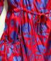 中古・古着 Vivienne Westwood RED LABEL (ヴィヴィアンウエストウッドレッドレーベル) 22AW 総柄ワンピース レッド サイズ:SIZE 00：18000円