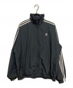 adidasアディダス）の古着「ファイヤーバード オーバーサイズド トラックトップ」｜ブラック