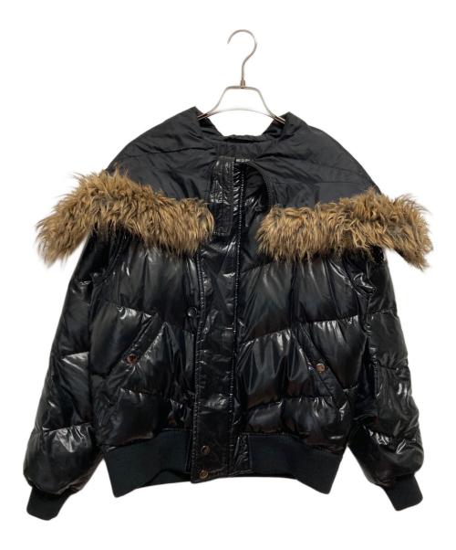 COMME CA ISM（コムサイズム）COMME CA ISM (コムサイズム) N2B ダウンジャケット ブラック サイズ:Mの古着・服飾アイテム