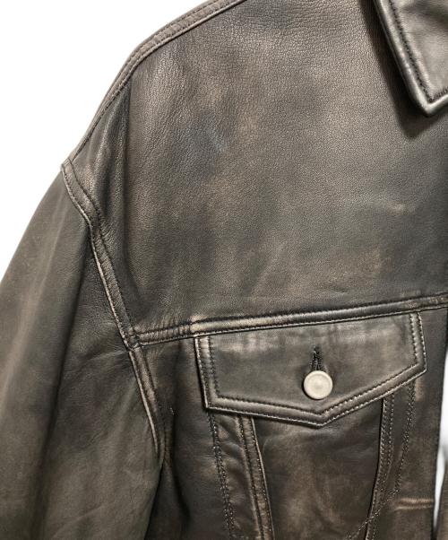 MAISON SPECIAL（メゾンスペシャル）MAISON SPECIAL (メゾンスペシャル) Sheep Leather Prime-Over 3rd Jacket ブラック サイズ:00の古着・服飾アイテム