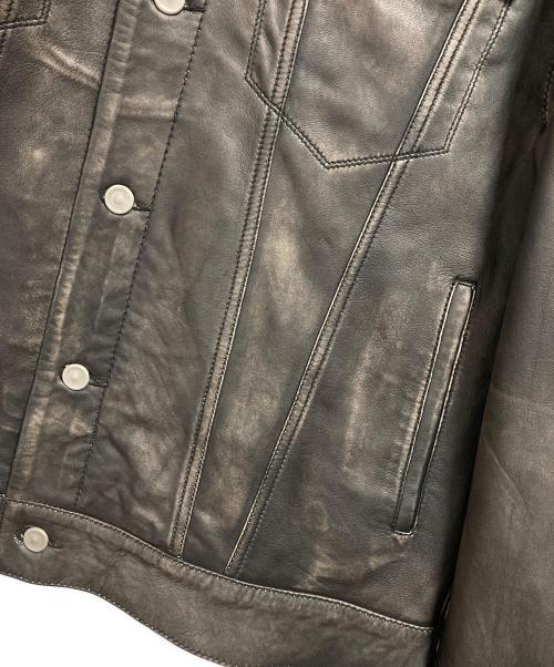 MAISON SPECIAL（メゾンスペシャル）MAISON SPECIAL (メゾンスペシャル) Sheep Leather Prime-Over 3rd Jacket ブラック サイズ:00の古着・服飾アイテム