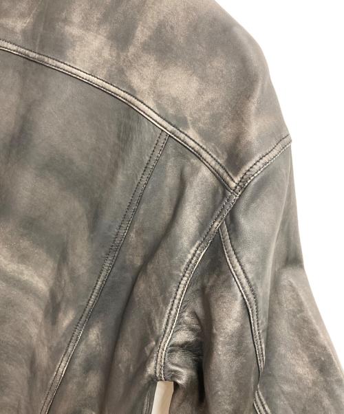 MAISON SPECIAL（メゾンスペシャル）MAISON SPECIAL (メゾンスペシャル) Sheep Leather Prime-Over 3rd Jacket ブラック サイズ:00の古着・服飾アイテム
