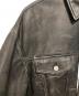 中古・古着 MAISON SPECIAL (メゾンスペシャル) Sheep Leather Prime-Over 3rd Jacket ブラック サイズ:00：19000円