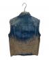 DSQUARED2 (ディースクエアード) 加工デニムベスト インディゴ サイズ:48：6000円