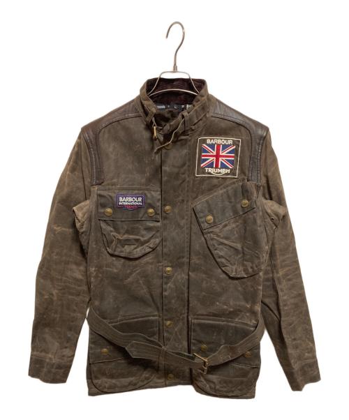 Barbour（バブアー）Barbour (バブアー) triumph (トライアンフ) International Wax Jacket ブラウン サイズ:Sの古着・服飾アイテム