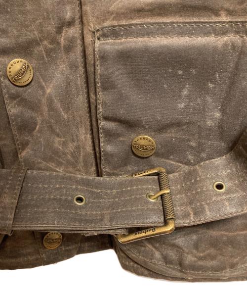 Barbour（バブアー）Barbour (バブアー) triumph (トライアンフ) International Wax Jacket ブラウン サイズ:Sの古着・服飾アイテム