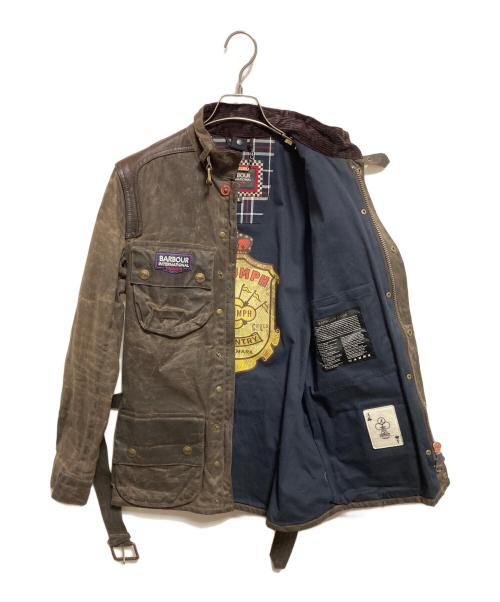 Barbour（バブアー）Barbour (バブアー) triumph (トライアンフ) International Wax Jacket ブラウン サイズ:Sの古着・服飾アイテム