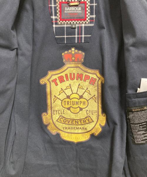 Barbour（バブアー）Barbour (バブアー) triumph (トライアンフ) International Wax Jacket ブラウン サイズ:Sの古着・服飾アイテム
