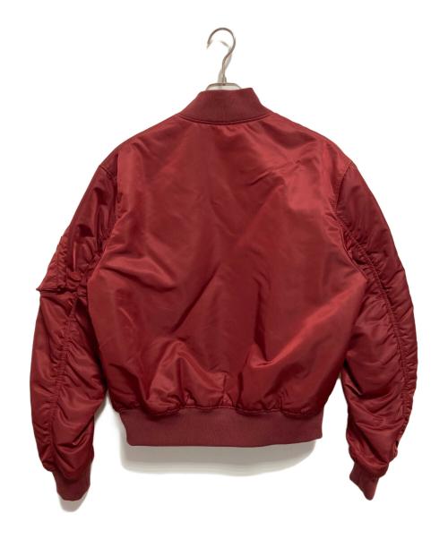 MCQ（マックキュー）MCQ (マックキュー) ボンバージャケット ボルドー サイズ:46の古着・服飾アイテム