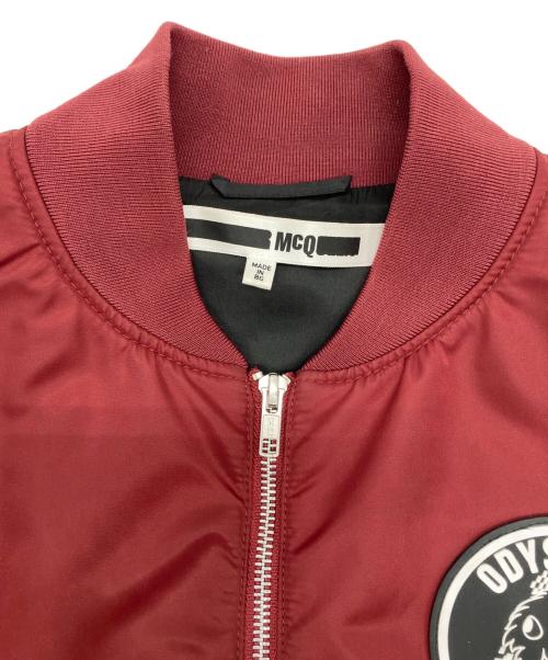MCQ（マックキュー）MCQ (マックキュー) ボンバージャケット ボルドー サイズ:46の古着・服飾アイテム