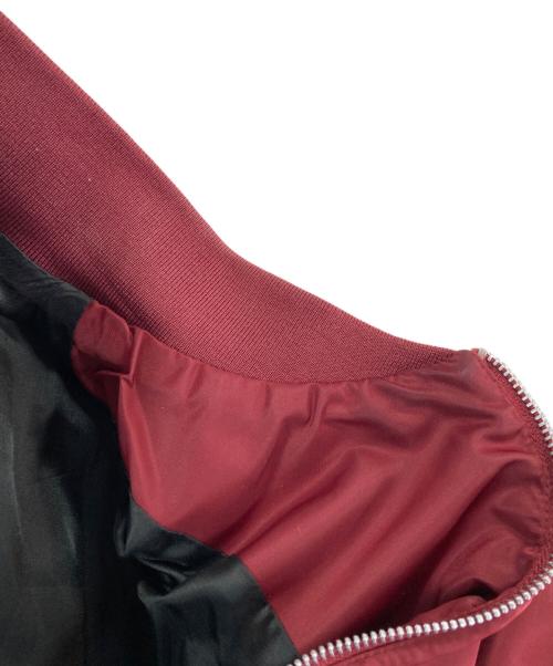 MCQ（マックキュー）MCQ (マックキュー) ボンバージャケット ボルドー サイズ:46の古着・服飾アイテム