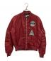 MCQ（マックキュー）の古着「ボンバージャケット」｜ボルドー
