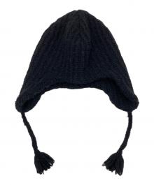 kijima takayuki（キジマタカユキ）の古着「イヤーフラップビーニー」｜ブラック