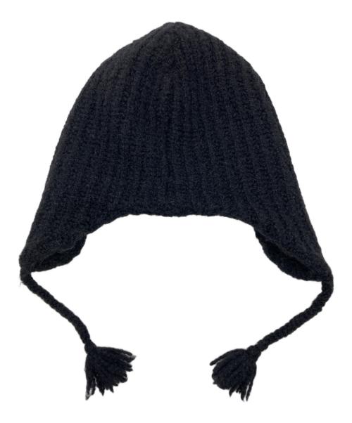 kijima takayuki（キジマタカユキ）KIJIMA TAKAYUKI (キジマタカユキ) イヤーフラップビーニー ブラックの古着・服飾アイテム