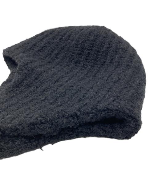 kijima takayuki（キジマタカユキ）KIJIMA TAKAYUKI (キジマタカユキ) イヤーフラップビーニー ブラックの古着・服飾アイテム