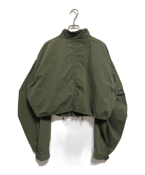 mici（ミチ）mici (ミチ) クロップドジャケット グリーン サイズ:Sの古着・服飾アイテム