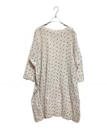 45R（フォーティファイブ・アール）の古着「小花柄ロングワンピース」｜ベージュ