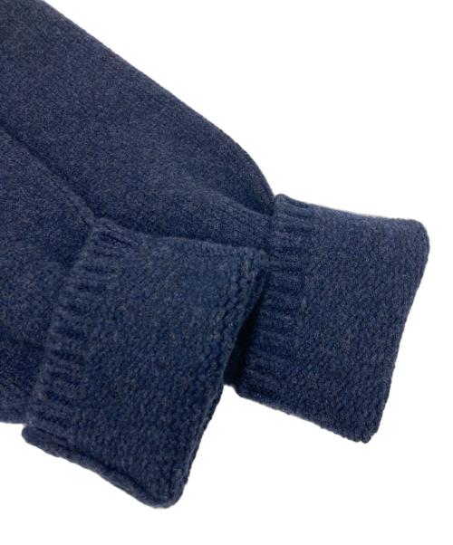 JIL SANDER（ジルサンダー）JIL SANDER (ジルサンダー) 90’ｓウールカシミヤ混ニット ネイビー サイズ:Mの古着・服飾アイテム