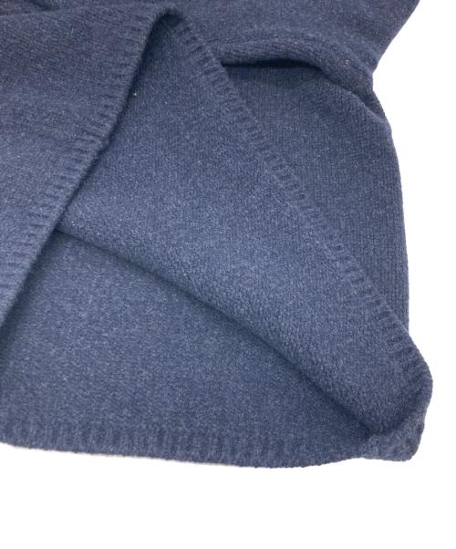 JIL SANDER（ジルサンダー）JIL SANDER (ジルサンダー) 90’ｓウールカシミヤ混ニット ネイビー サイズ:Mの古着・服飾アイテム