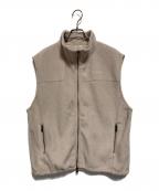 PROTAGONIST×FRAMeWORKプロタゴニスト×フレームワーク）の古着「別注エコフリースベスト」｜ベージュ