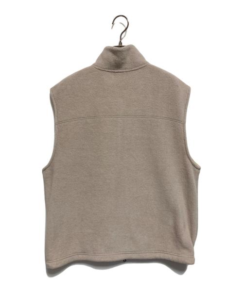PROTAGONIST（プロタゴニスト）PROTAGONIST (プロタゴニスト) FRAMeWORK (フレームワーク) 別注エコフリースベスト ベージュ サイズ:FREEの古着・服飾アイテム