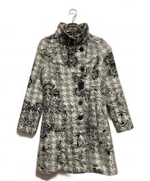 Desigual（デシグアル）の古着「総柄コート」｜グレー