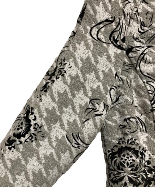 Desigual（デシグアル）Desigual (デシグアル) 総柄コート グレー サイズ:42の古着・服飾アイテム