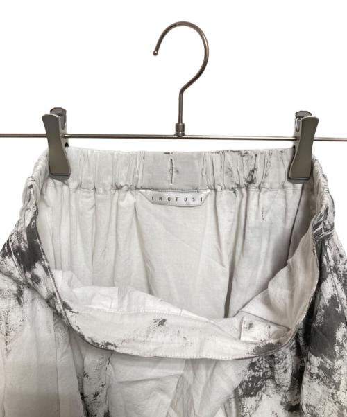 IROFUSI（イロフシ）IROFUSI (イロフシ) バルーンスカート ホワイト サイズ:FREEの古着・服飾アイテム