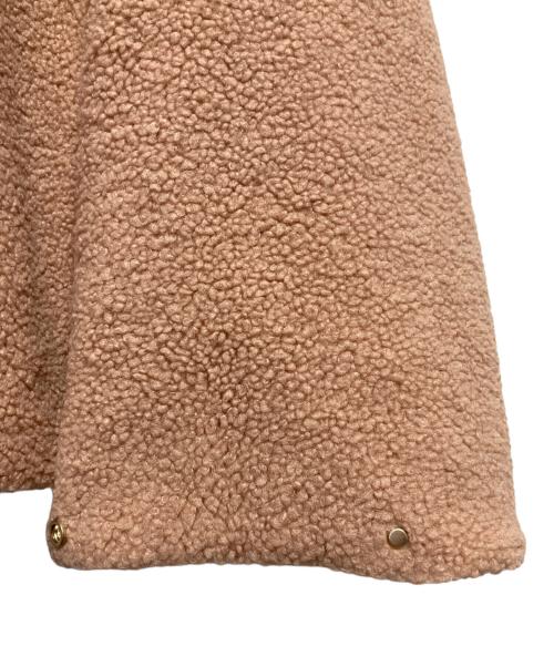 CELFORD（セルフォード）CELFORD (セルフォード) ボアペプラムジャケット ピンク サイズ:ONESIZEの古着・服飾アイテム