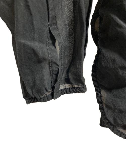 DEPAREILLE（デパリエ）DEPAREILLE (デパリエ) SILK ORGANDY BLOUSE ブラック サイズ:38の古着・服飾アイテム