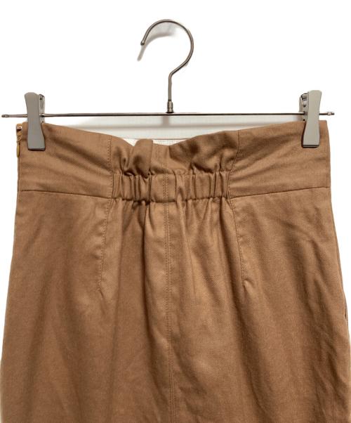 ROPE（ロペ）ROPE (ロペ) ウールレーヨンポケット付きタイトスカート ベージュ サイズ:SIZE 38の古着・服飾アイテム