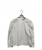 Aveniretoileアベニールエトワール）の古着「タックパフスリーブブラウス」｜ホワイト