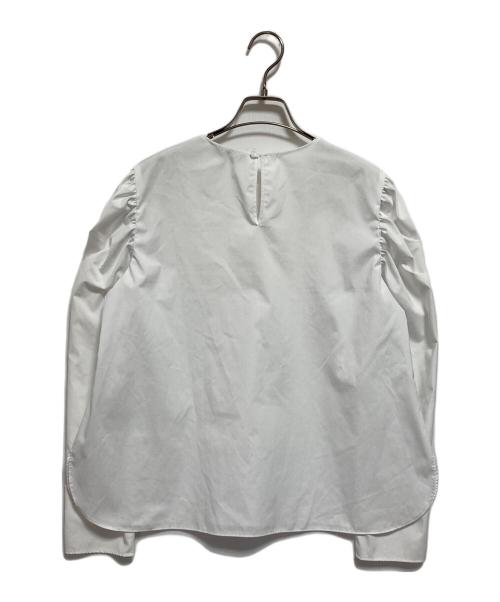 Aveniretoile（アベニールエトワール）Aveniretoile (アベニールエトワール) タックパフスリーブブラウス ホワイト サイズ:38の古着・服飾アイテム