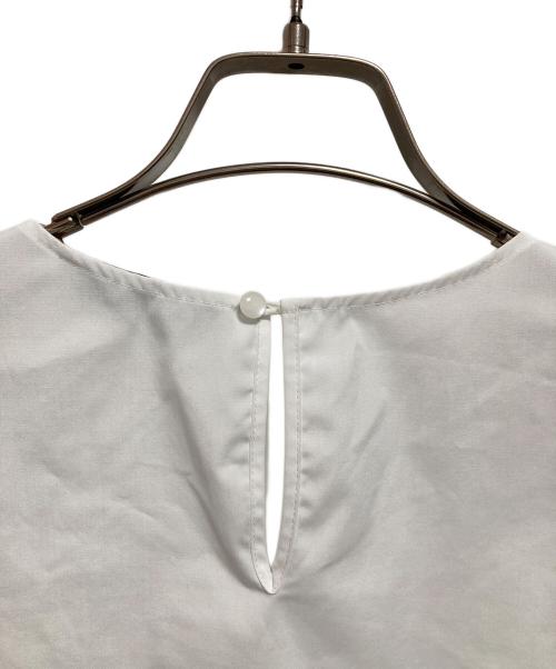 Aveniretoile（アベニールエトワール）Aveniretoile (アベニールエトワール) タックパフスリーブブラウス ホワイト サイズ:38の古着・服飾アイテム