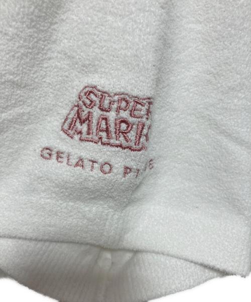 gelato pique（ジェラートピケ）gelato pique (ジェラートピケ) ヨッシー ルームウェアセットアップ ホワイト×ピンク サイズ:FREE 未使用品の古着・服飾アイテム