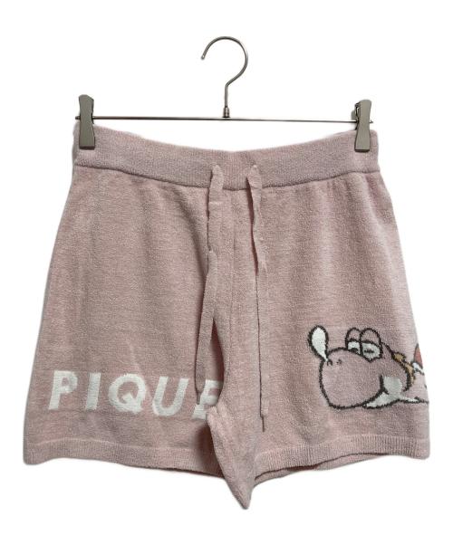 gelato pique（ジェラートピケ）gelato pique (ジェラートピケ) ヨッシー ルームウェアセットアップ ホワイト×ピンク サイズ:FREE 未使用品の古着・服飾アイテム