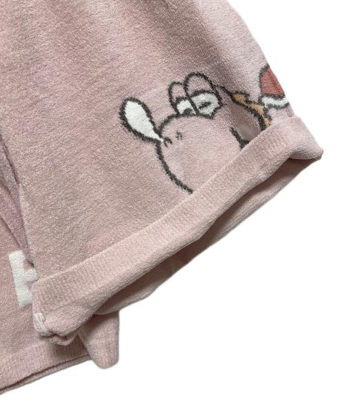 gelato pique（ジェラートピケ）gelato pique (ジェラートピケ) ヨッシー ルームウェアセットアップ ホワイト×ピンク サイズ:FREE 未使用品の古着・服飾アイテム