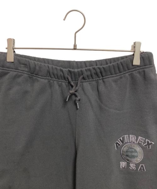 AVIREX（アヴィレックス）AVIREX (アヴィレックス) VARSITY SWEAT PANTS グレー サイズ:Lの古着・服飾アイテム