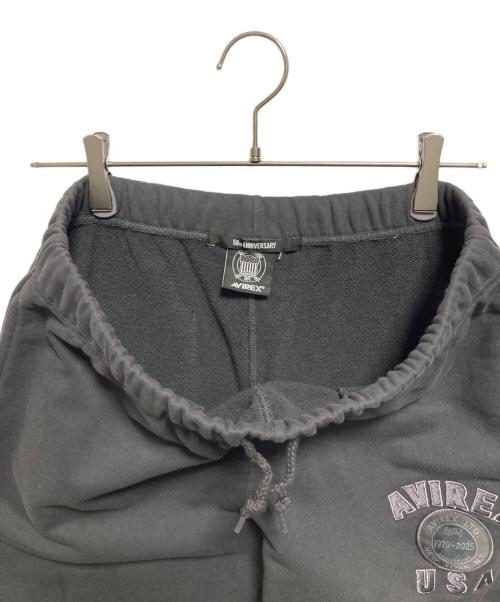 AVIREX（アヴィレックス）AVIREX (アヴィレックス) VARSITY SWEAT PANTS グレー サイズ:Lの古着・服飾アイテム