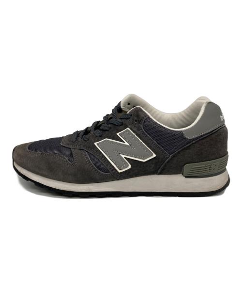 NEW BALANCE（ニューバランス）NEW BALANCE (ニューバランス) M670CHR ローカットスニーカー グレー サイズ:UK8の古着・服飾アイテム