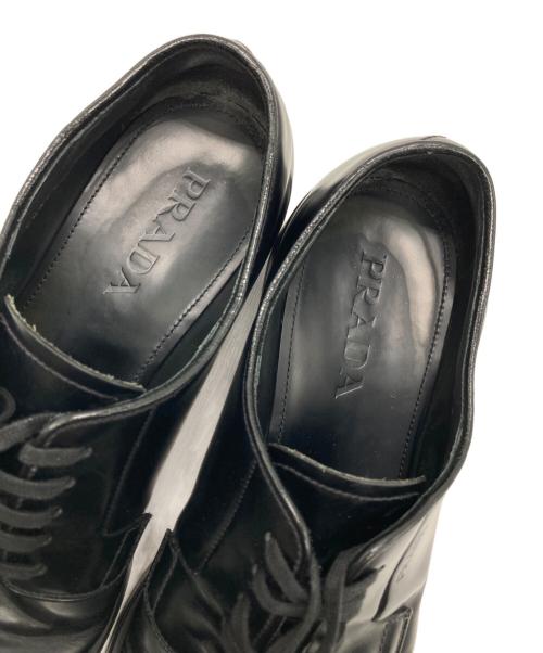 PRADA（プラダ）PRADA (プラダ) ドレスシューズ ブラック サイズ:7の古着・服飾アイテム