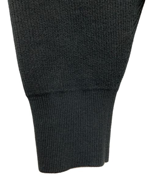 FRAMeWORK（フレームワーク）FRAMeWORK (フレームワーク) コットンハリヌキハーフジッププルオーバー2 ブラック サイズ:-の古着・服飾アイテム