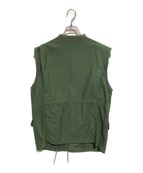 JOURNAL STANDARD（ジャーナルスタンダード）JOURNAL STANDARD (ジャーナルスタンダード) M-65 CUT OFFベスト グリーン サイズ:FREEの古着・服飾アイテム