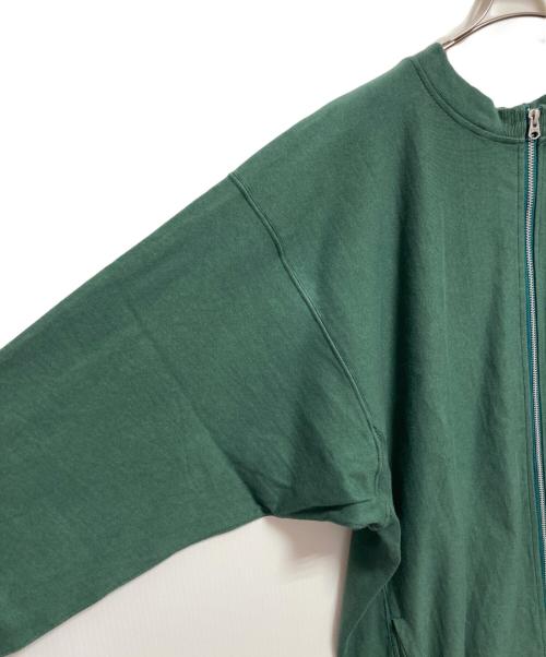 Americana（アメリカーナ）Americana (アメリカーナ) ロングスウェットジャケット グリーン サイズ:FREEの古着・服飾アイテム