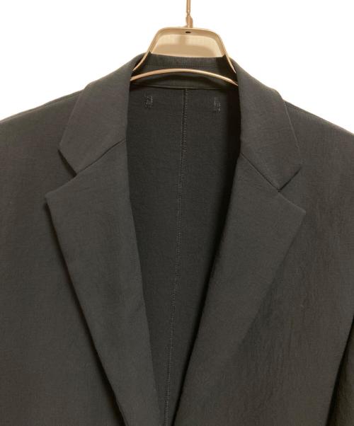 UNITED ARROWS & SONS by DAISUKE OBANA（ユナイテッドアローズ＆サンズ バイ ダイスケ オバナ）UNITED ARROWS & SONS by DAISUKE OBANA (ユナイテッドアローズ＆サンズ バイ ダイスケ オバナ) PE BUTTONLES JACKET ネイビー サイズ:Lの古着・服飾アイテム